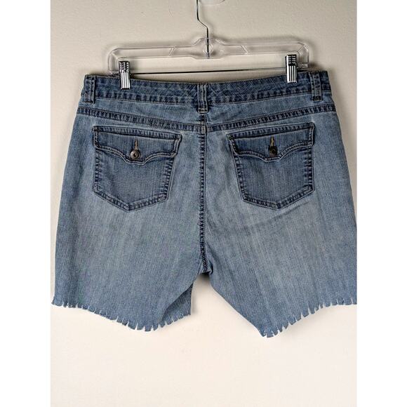 Gloria vanderbilt "the perfect fit" Sz12 Aged washW36" R10.75"H44"Ins6"Leg24"GUC - Picture 4 of 7